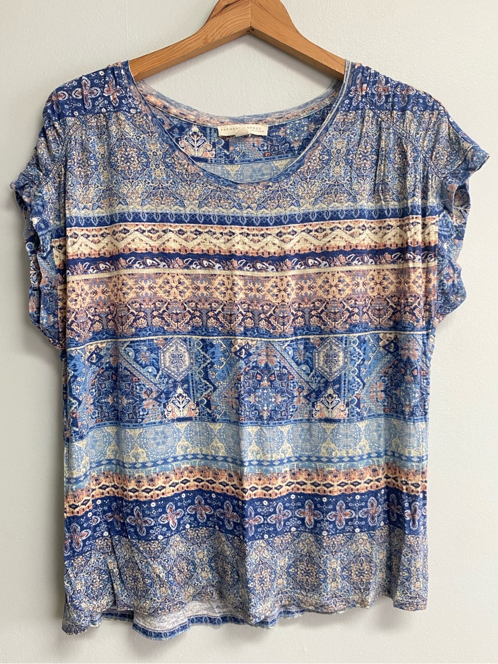 FARMERS MARKET BOHO STYLE TOP - LARGE
